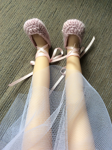 ballet shoes for doll photo 2