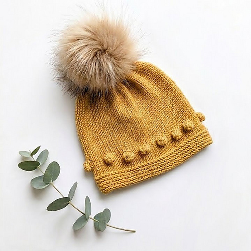 Hello Sunshine Bobble Beanie