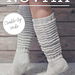 Crinkle Socks in Novita Nalle pattern 