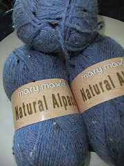 Mary Maxim Natural Alpaca Tweed Yarn-Stone