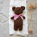 Sleepy Bear Softie pattern 