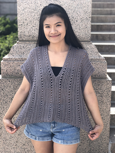 V neck summer blouse photo 4