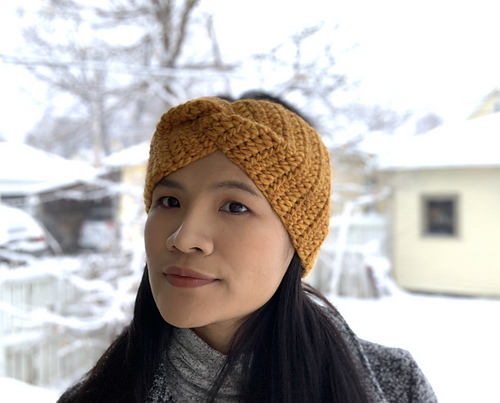 Ear warmer headband photo 5