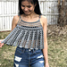 Lace shell tank top photo 4