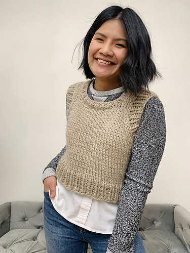 Knitted Sweater Vest photo 6