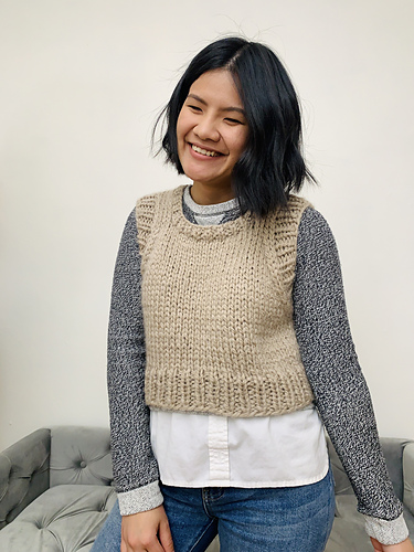 Knitted Sweater Vest photo 7