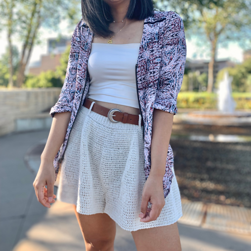 Wide leg shorts photo 8