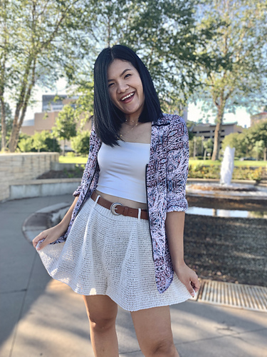 Wide leg shorts photo 7