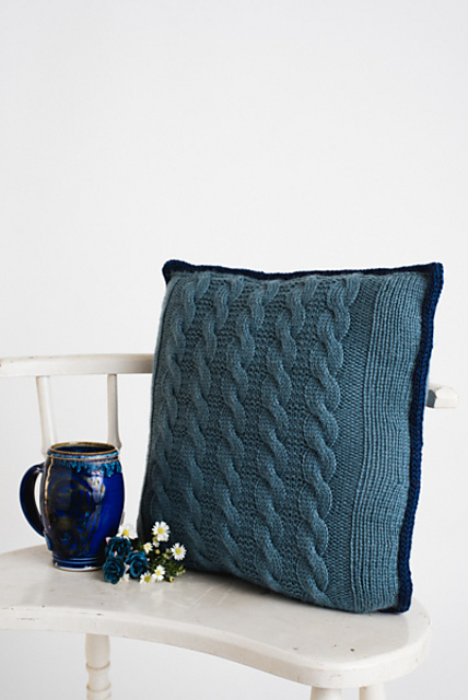 Caspian Cables Pillow