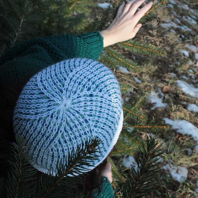 Ravelry Mosaic Hat pattern by Knitting For Breakfast