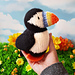 Barry the Puffin pattern 