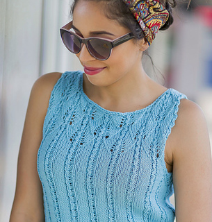 Sedalia from Knitted Tanks and Tunics by Angela Hahn