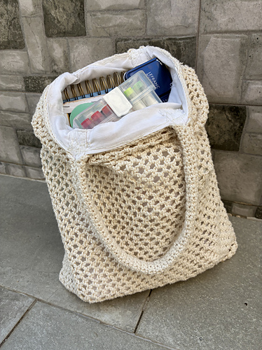 Mesh Market Tote Bag