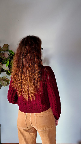 merino-cashmere yarn cone