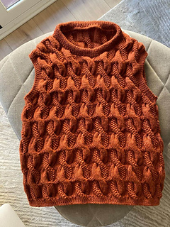 Ravelry: The Knitonomy Pearl Vest pattern by Magdalena Parker