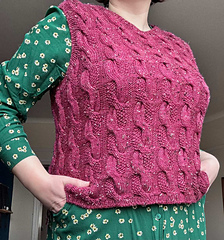 トップス handmade random pearl knit vest Ravelry: The Knitonomy Pearl Vest pattern by Magdalena Parker