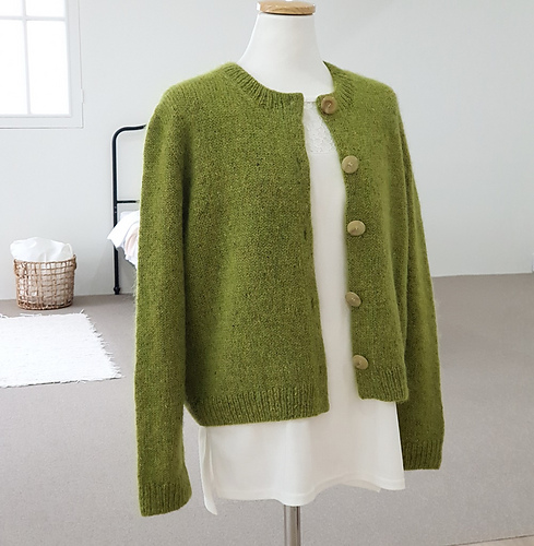Avocado Cardigan - Knit_row