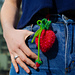 strawberry pouch pattern
