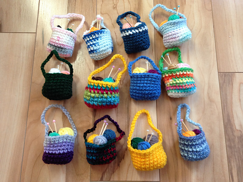 Knitting Bag Ornament photo 5