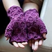 Hexagon Mitts pattern 