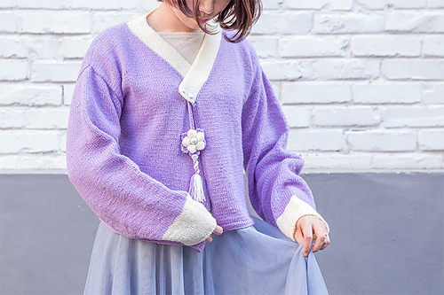 HanBok Koreansk tradisjonelt klær Strikket Hanbok - chae eun you