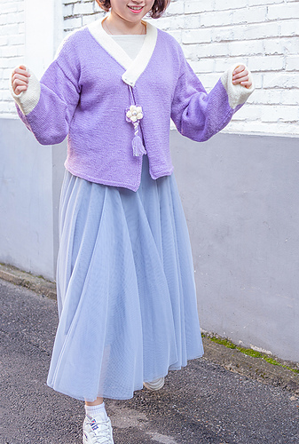 HanBok Koreansk tradisjonelt klær Strikket Hanbok - chae eun you