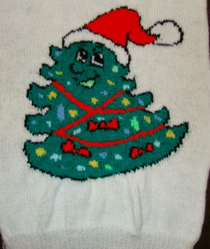 Ravelry: Christmas Tree Jumper pattern by Blonde Moments