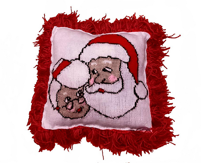 santa cushion