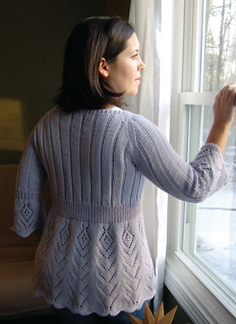 Cactus Flower Cardie