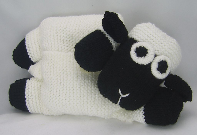 Ravelry: Sheep Pyjama Case pattern by Knitting by Post