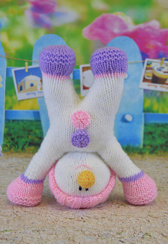 Omvendt Snowman - Knitting by Post