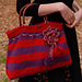 Wide Stripe Bag pattern 