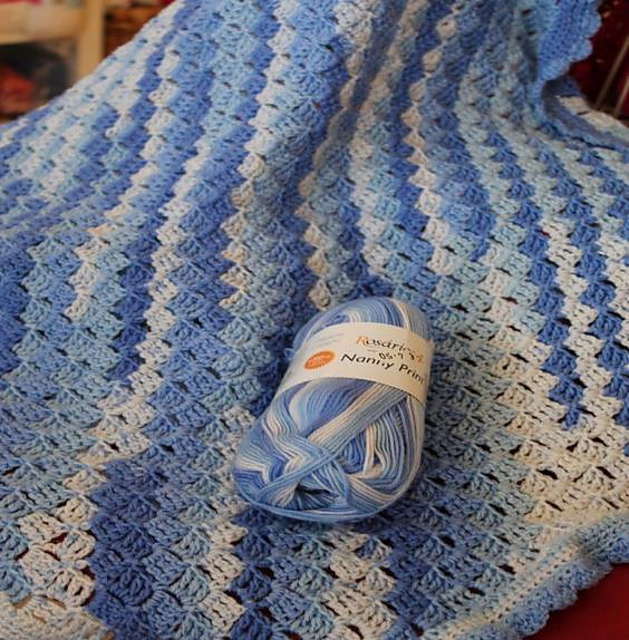 Ravelry Corner To Corner Blanket pattern by The Knitting Room