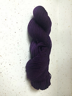 Hand dyed Merino / Tussah Silk 80/20 MJ Yarns Hand dyed in Lafayette, CO Hand wash cold, lay flat dry Vendor: Dazzler’s Best, Allie Neas Westcliffe, CO Purchased at Taos Wool Festival
