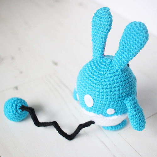 Ravelry: Azumarill Pokemon Amigurumi pattern by Cathrine Johansson