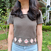 Stained Glass Lattice Tee pattern 