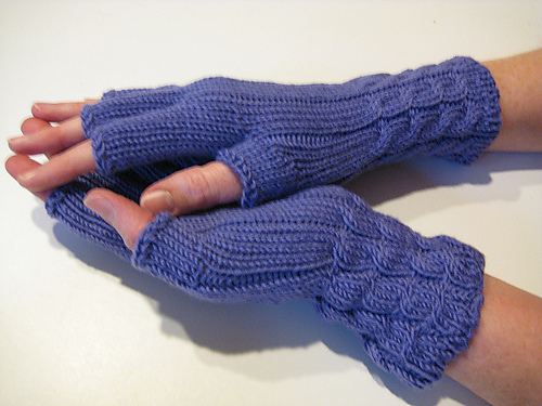 Snuggles Fingerless Gloves photo 2