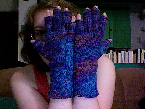 Snuggles Fingerless Gloves photo 5
