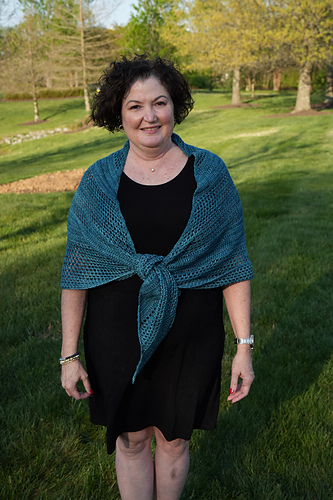 April Trellis Shawl