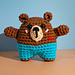 Jordy, the Bear Hug pattern 