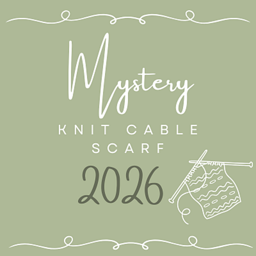 Mystery Knit Scarf 2026