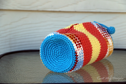 Tangerine Punch Zipped Pouch photo 1