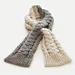 Cabled Keyhole Scarf pattern 