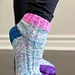 Twist & Shout socks pattern 