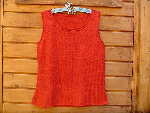 Debbie Singlet Blue