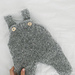 Bouclébukser - Bouclé overalls pattern 