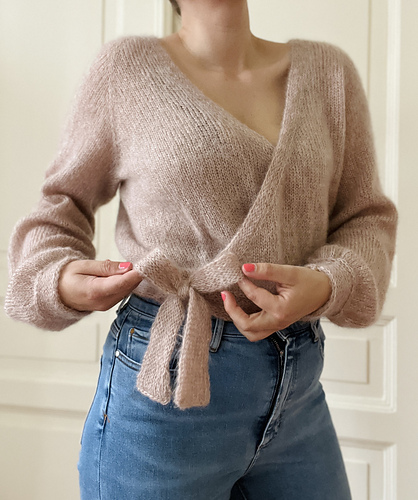 Camille Wrap Cardigan - Johanna Gehrisch