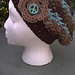 Hippie Slouch Banded Beanie pattern 