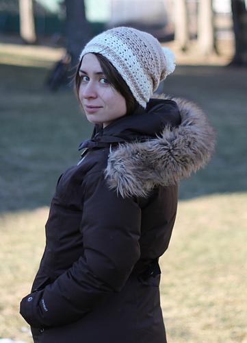 Slouchy winter hat photo 2