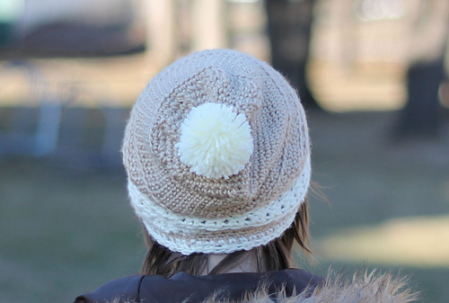 Slouchy winter hat photo 3